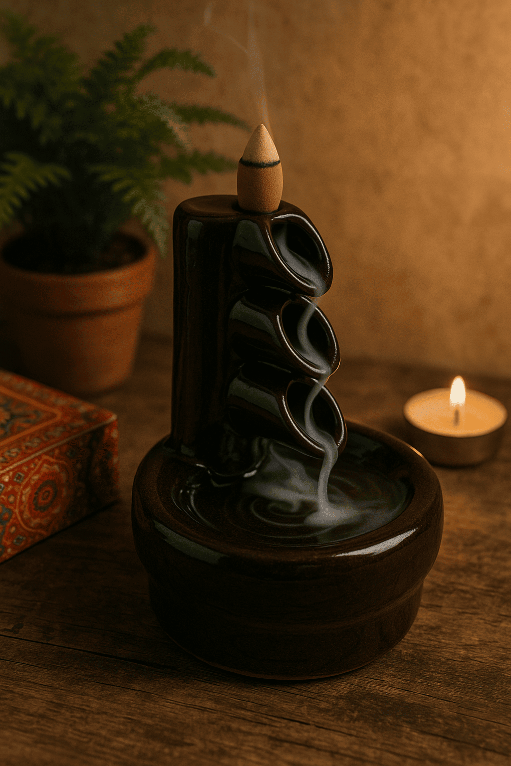 Fuente de incienso